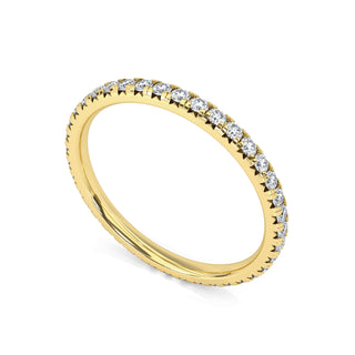Silhouette Micro Pavé Band – Slim