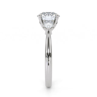 Trinity Round Three-Stone Engagement Ring 1.5 ct