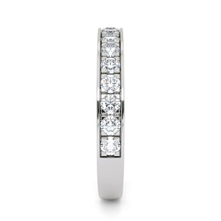 Classic Pavé Medium Diamond Band