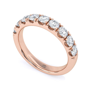 Round Cut Classic Pavé Band – Large