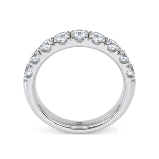 Round Cut Classic Pavé Band – Large