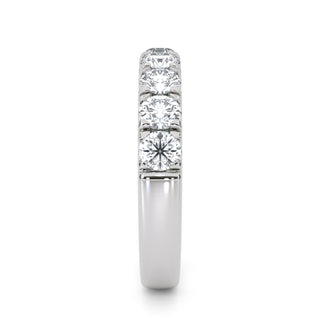 Round Cut Classic Pavé Band – Large