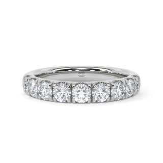 Round Cut Classic Pavé Band – Large