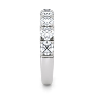 Round Cut Classic Pavé Band – Extra Large