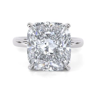 Ribbon Cushion Pavé Diamond Band 5.0 ct