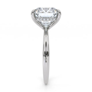 Ribbon Cushion Pavé Diamond Band 5.0 ct