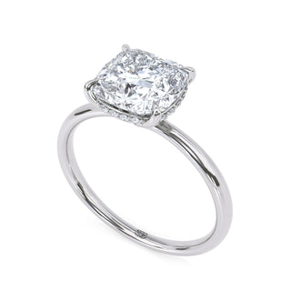 Ribbon Cushion Pavé Diamond Band 2.5 ctw