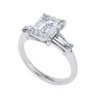 Axis Emerald Pavé Diamond Band 2.5 ctw