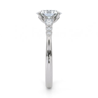Nova Oval Pavé Diamond Band 1.0 ct