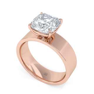 Banda de diamantes pavé con cojín Muse de 2,5 ct