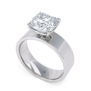 Banda de diamantes pavé con cojín Muse de 2,5 ct