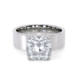 Banda de diamantes pavé con cojín Muse de 2,5 ct