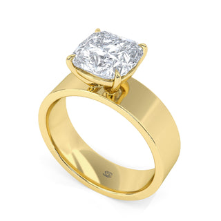 Banda de diamantes pavé con cojín Muse de 2,5 ct
