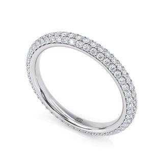 Atlas Pavé Diamond Band - Slim