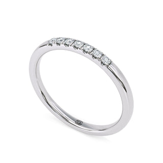 Echo Pavé Diamond Band - Extra Slim