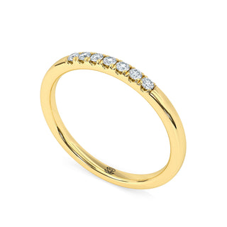 Echo Pavé Diamond Band - Extra Slim