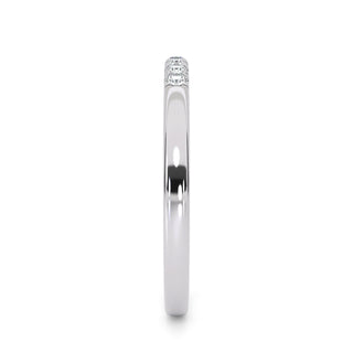 Echo Pavé Diamond Band - Extra Slim
