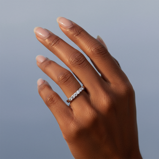 Echo Pavé Diamond Band - Slim