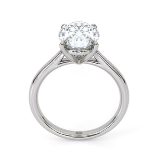 Lyra Oval Pavé Diamond Band 3.0 ct