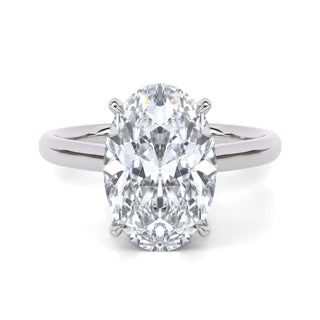 Lyra Oval Pavé Diamond Band 3.0 ct