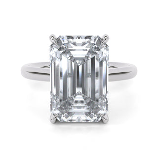 Comet Emerald Pavé Diamond Band 5.0 ct
