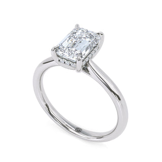 Comet Emerald Pavé Diamond Band 1.5 ct
