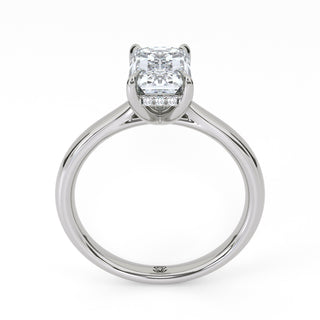 Comet Emerald Pavé Diamond Band 1.5 ct