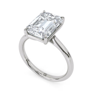 Lattice Emerald Pavé Diamond Band 3.5 ctw