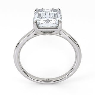 Banda de diamantes pavé de esmeralda enrejada de 3,5 cts