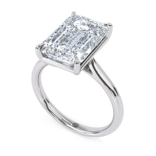 Lattice Emerald Pavé Diamond Band 5.0 ct