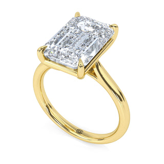Lattice Emerald Pavé Diamond Band 5.0 ct