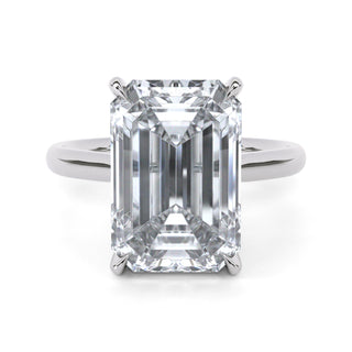 Lattice Emerald Pavé Diamond Band 5.0 ct