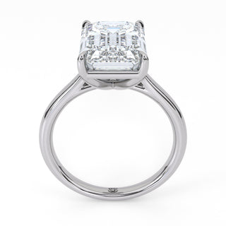 Lattice Emerald Pavé Diamond Band 5.0 ct