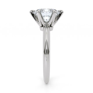 Oval Cut Solitaire Engagement Ring 2 ct