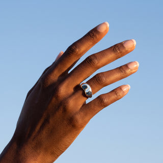 Wide Polished Antwerpen II Band Ring
