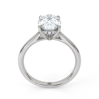Oval Classic Lab Diamond Engagement Ring 2.0 ct