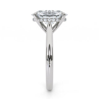 Oval Classic Lab Diamond Engagement Ring 3.0 ct