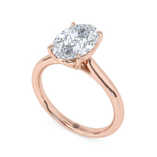Lyra Oval Pavé Diamond Band 2.0 ct