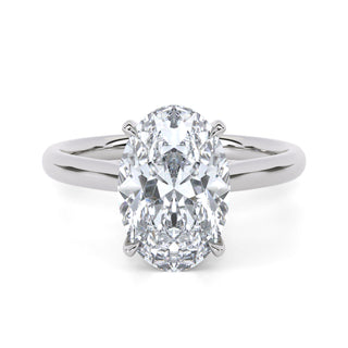 Lyra Oval Pavé Diamond Band 2.0 ct