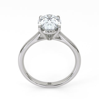 Lyra Oval Pavé Diamond Band 2.0 ct
