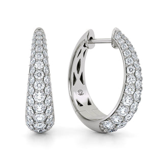 Marquise Lab Diamond Earrings