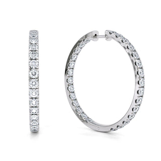 Duo Lab Diamond Earrings - Large