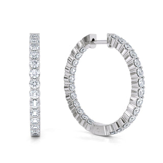 Open Lab Diamond Earrings