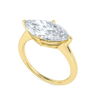 3 ct Marquise Lab Grown Diamond Antwerpen I Solitaire Engagement Ring