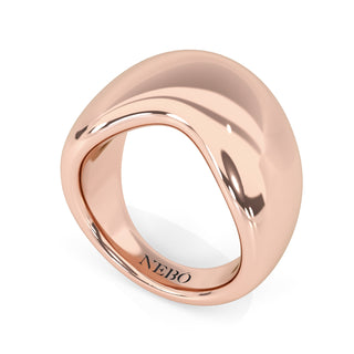 Wide Polished Antwerpen II Band Ring