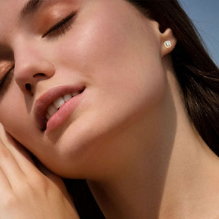 Emerald Cut Halo Stud Earrings 1.98 ct. tw.