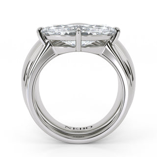 3 ct Lab Grown Diamond Antwerpen Bridal Ring & Band Set