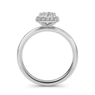 Radiant Cut Double-Halo Engagement Ring 1.0 ct