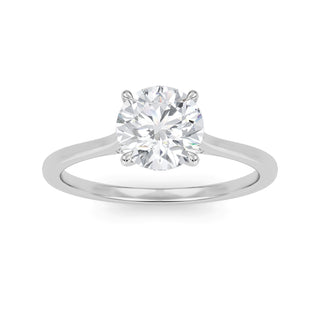 Round Classic Solitaire Engagement Ring 1.0 ctw