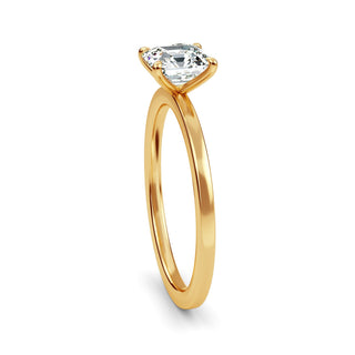 Asscher Cut Solitaire Engagement Ring 1.0 ct